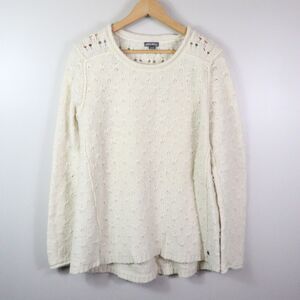 Eddie Bauer Wool Blend Knitted Top size L